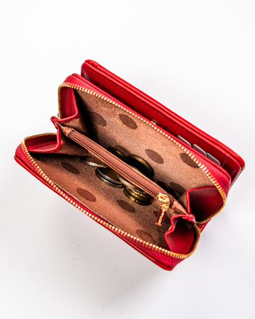 Portfel damski PU R-PKK-02 Red