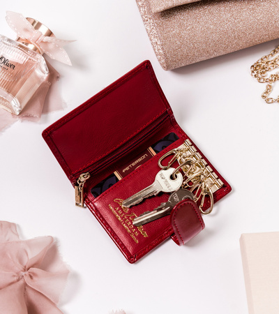 PETERSON leather key case PTN PL-7772