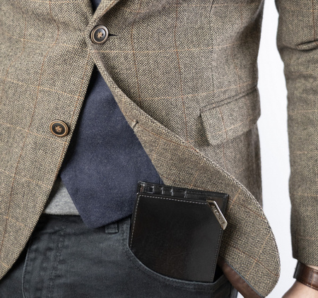 Portfel skórzany RFID ROVICKY N993-RVTM-GN