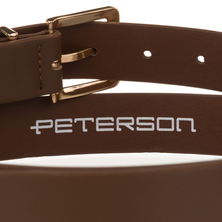 Pasek męski skórzany PTN LTP-BUF BLACK