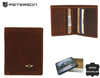 PTN leather wallet WL-0904-COM Cognac