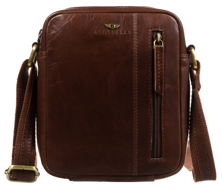 Torba skórzana + Etui PTN 705-TUM Brown