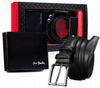 Men's Gift Set: Genuine Leather Wallet and Belt with a Traditional Buckle - Pierre Cardin® ZM-PC33