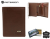 Portfel skórzany PTN 22308-VT Brown