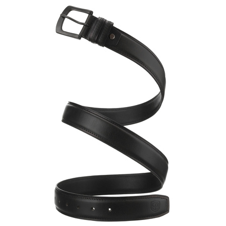 Pasek męski skórzany PTN LTP-BUF BLACK