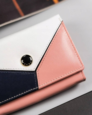 Portfel skórzany RFID PETERSON PTN RD-02-GCL-Y