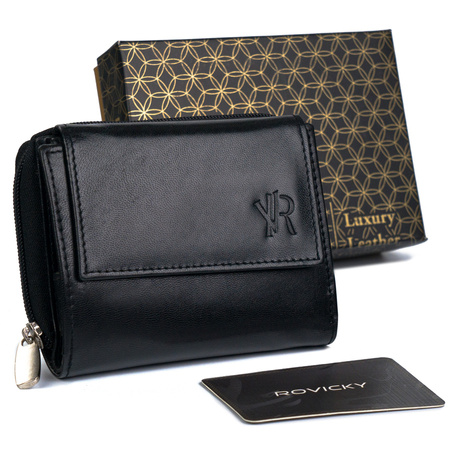 Portfel skórzany RFID ROVICKY 1509-GOAN