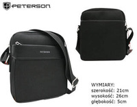 Men's PU PTN Bag 788803 Black