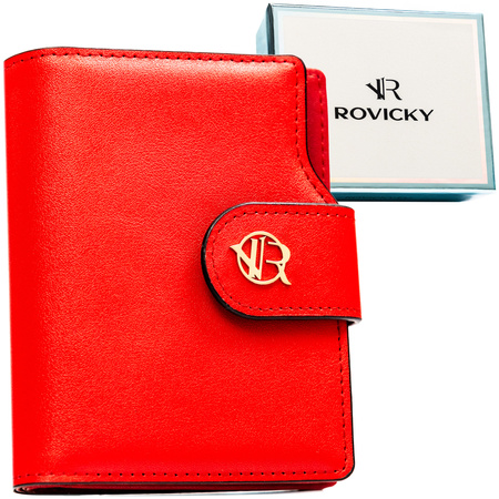 Portfel damski skórzany PTN 76112-BFBC Red