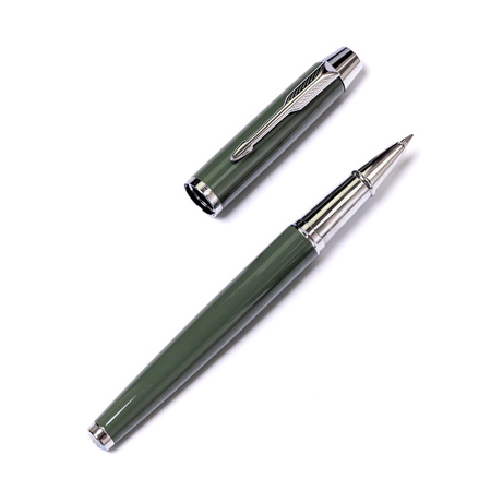 Długopis w pudełku Peterson PTN 222-GB Green-Silver