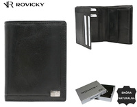 Portfel skórzany RFID CPR-125-BAR Black