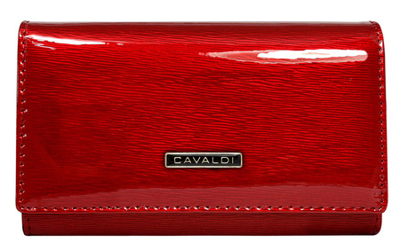 Portfel damski skórzany H29-1-SH9 Red