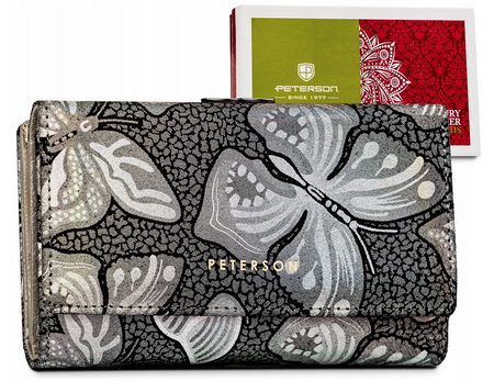 PETERSON PTN 42108-ONBF RFID leather wallet