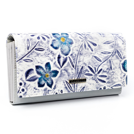 Portfel damski skóra+PU PN27-YM-BL Purple