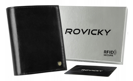 ROVICKY N62-RVT RFID leather wallet