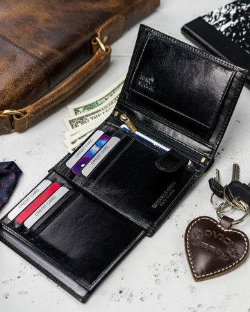 ROVICKY N62-RVT RFID leather wallet