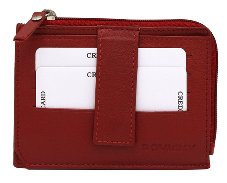 Skórzane etui na klucze C001-AGN Red