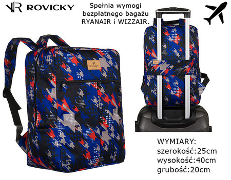 Plecak z poliestru ROVICKY R-PLEC