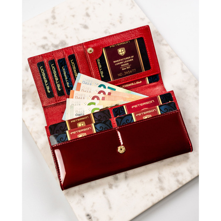 Portfel damski skórzany PTN BC-42122 Red