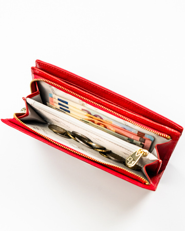 Portfel damski PTN PTN PS1431-MLF Red