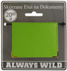 Skórzane etui na dokumetny 302-BL Green