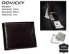ROVICKY 1567-03-BOR RFID leather wallet