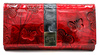 Portfel damski skórzany PTN 42100-NBF Red-Black