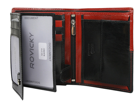 ROVICKY N4-VT2 RFID leather wallet