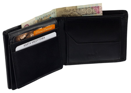 Portfel skórzany RFID ROVICKY PC-023-BAR
