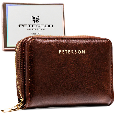 Portfel damski PU PTN 010-HF Brown