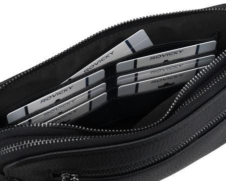 Saszetka PU do ręki R-SDR-01 Black