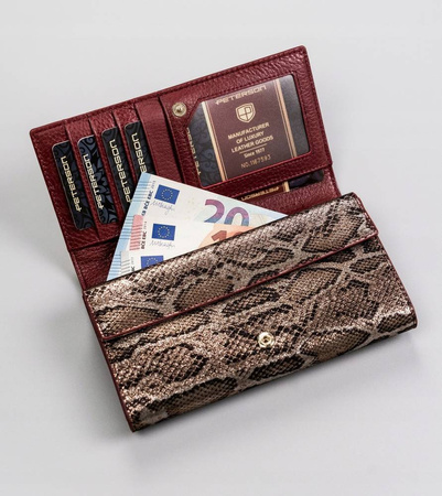 PETERSON PTN BS-411 RFID leather wallet
