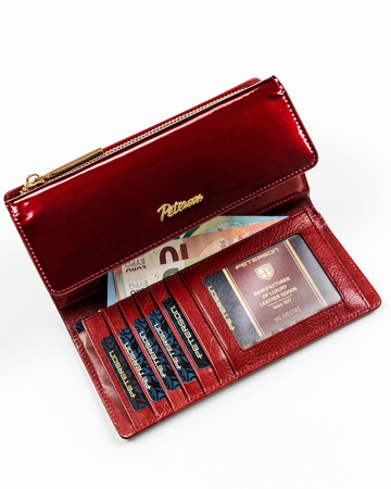 Portfel skórzany RFID PETERSON PTN BS-415