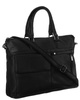 NO LOGO leather laptop bag LAP-15601-NDM-NL