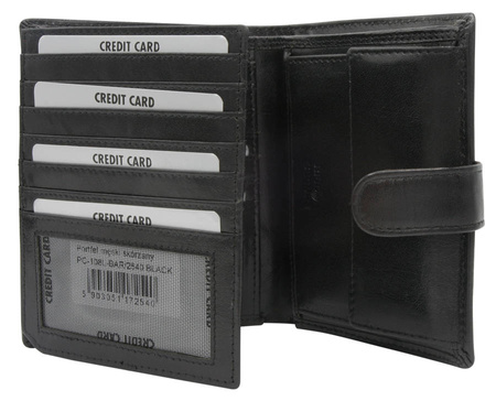 Leather wallet RFID ROVICKY PC-108L-BAR