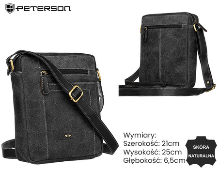 Torba skórzana PTN 8020-SCC Black