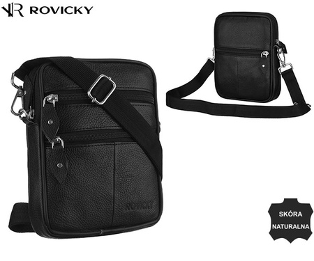Torba skórzana R-3009-CLB Black