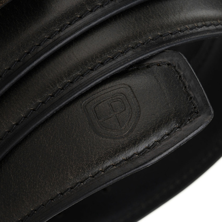 Pasek męski skórzany PTN LTP-BUF BLACK