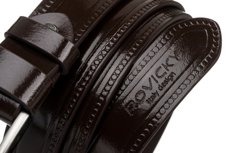 Leather belts ROVICKY PLW-R-7 SET OF 6 PIECES