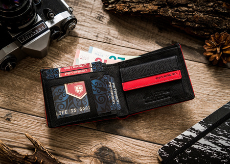 PETERSON PTN 1517.03 RFID leather wallet