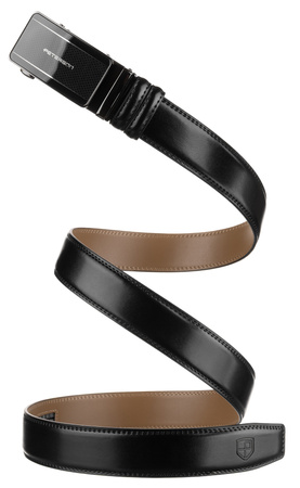 Pasek męski skórzany PTN A018-AS Black