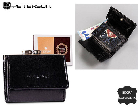PETERSON PTN RD-25-GCL RFID leather wallet