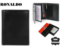RONALDO N104-VT RFID leather wallet