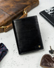 Portfel skórzany RFID ROVICKY N62-RVT Black