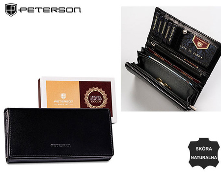 PETERSON PTN RD-32-GCL RFID leather wallet