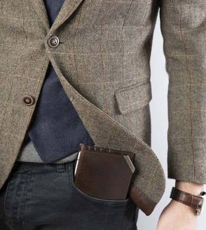 ROVICKY N993-RVTM-GN RFID leather wallet