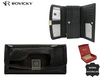 Women's leather wallet R-42522-LZD BLACK