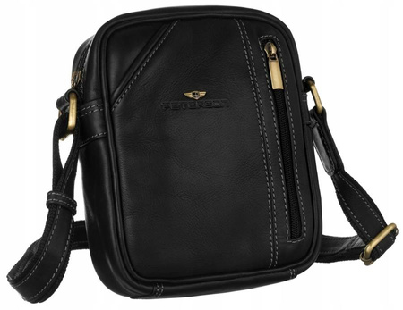 Torba skórzana PTN TB-8023-COM Black