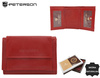 Portfel skórzany RFID PETERSON PTN RD-AL5617-GCL