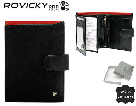 Men's RFID leather wallet N4L-RVT